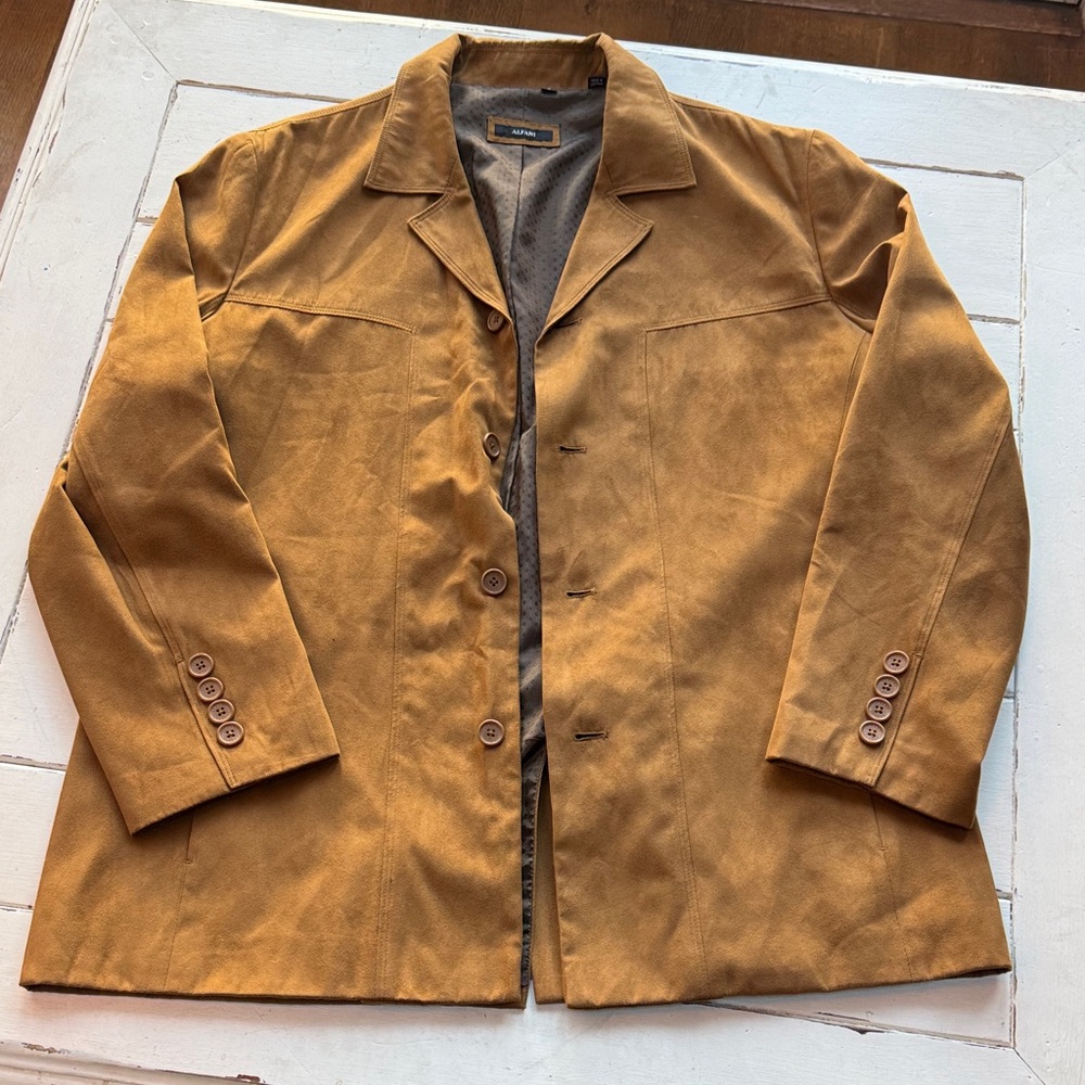 Alfani Men's Brown Shirt Jacket
